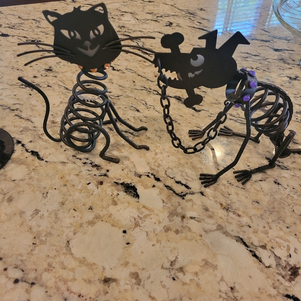 4 party lite candle holders